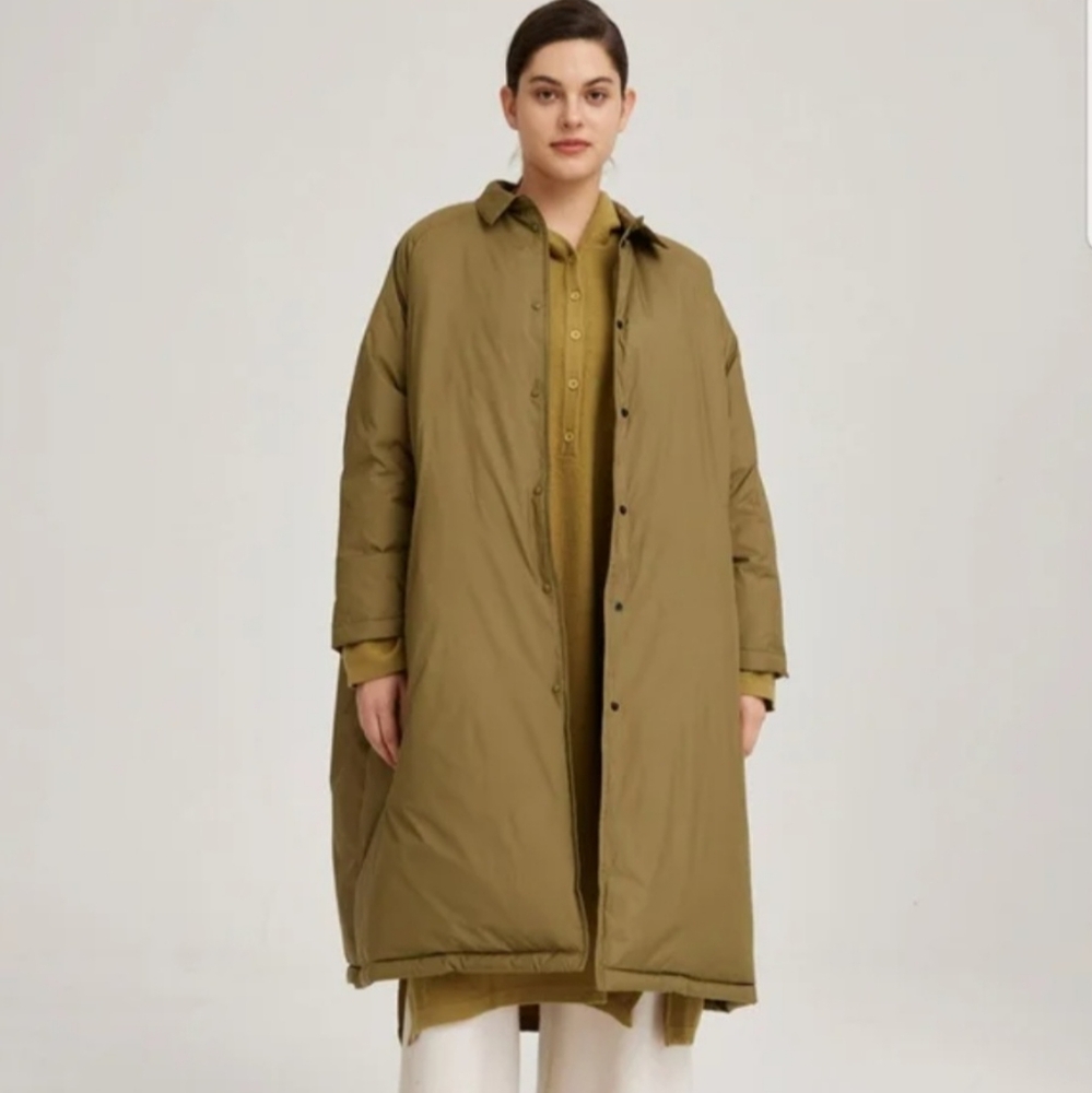 Nap lounge wear button down lightweight coat size M